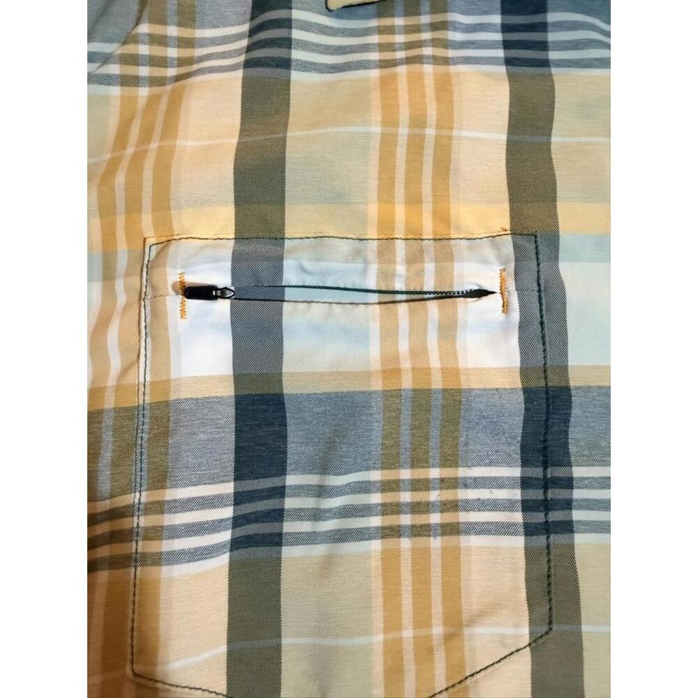Marmot Mens‎ Short Sleeve Button Down Plaid Shirt Size Large - Picture 5 of 9